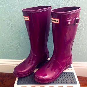 Girls Hunter rain boots
